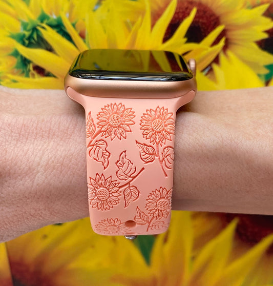 Sunflower Watch Band For Apple Watch