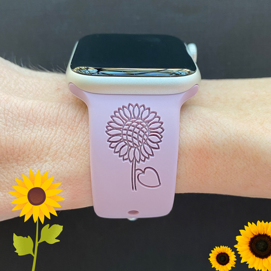 Sunflower Watch Band For Apple Watch