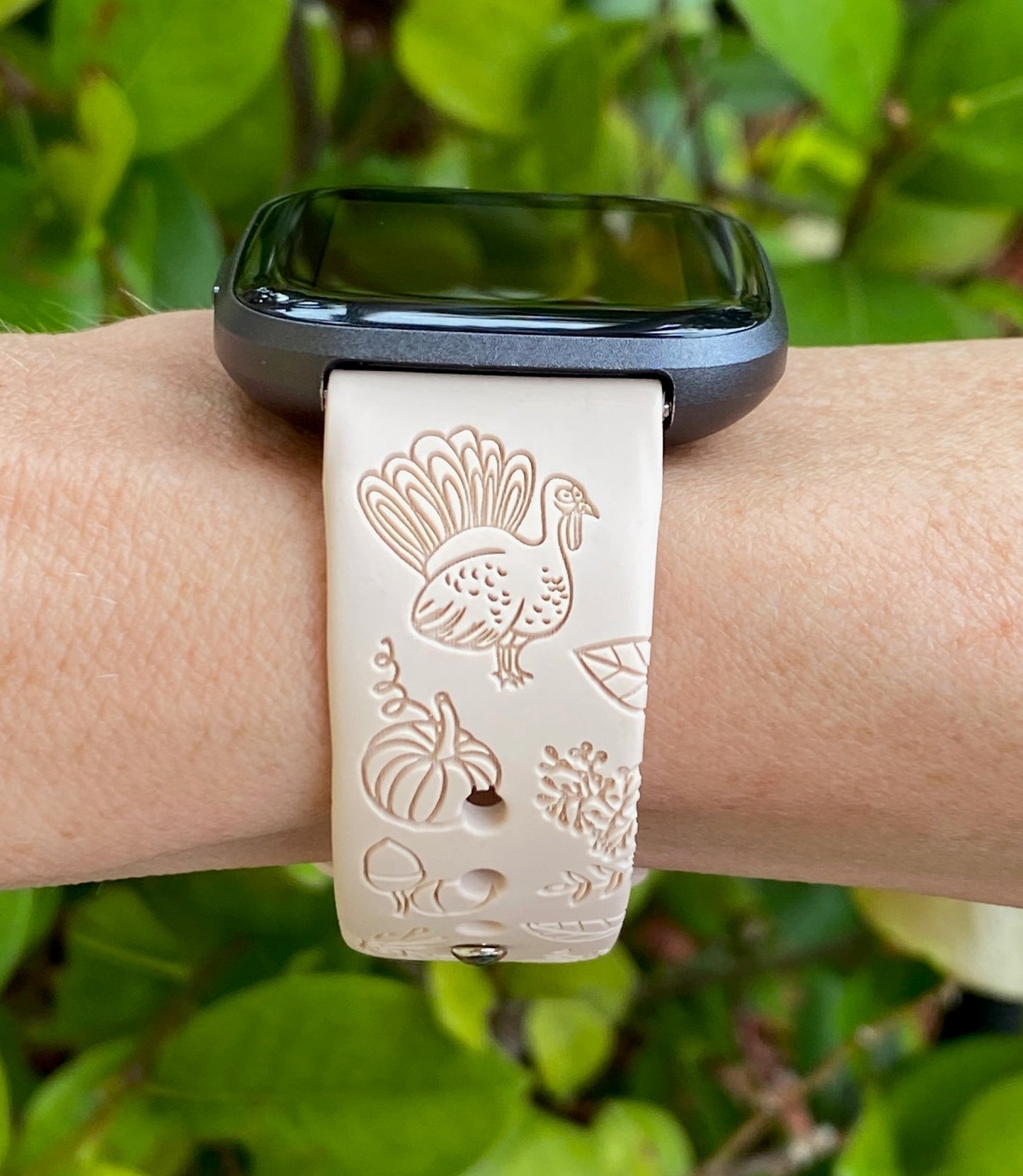 Thanksgiving Turkey Fitbit Versa 1/2 Watch Band