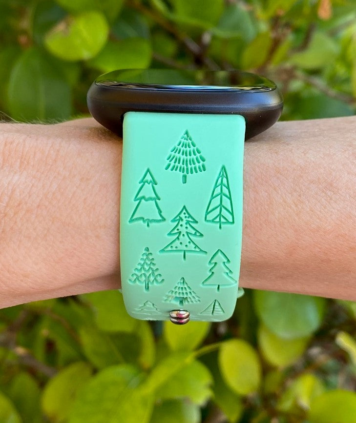 Christmas Trees Fitbit Versa 3/Versa 4/Sense/Sense 2 Watch Band