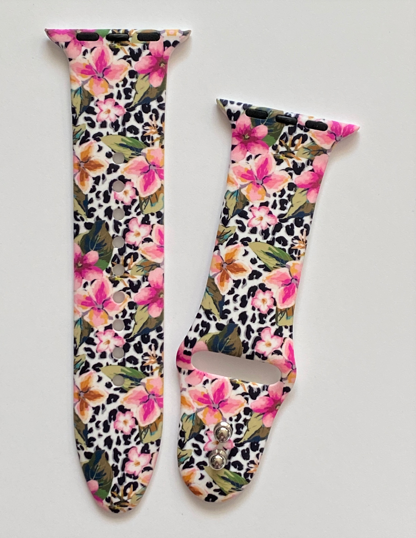 Tropical Leopard Watch Band For Apple Watch