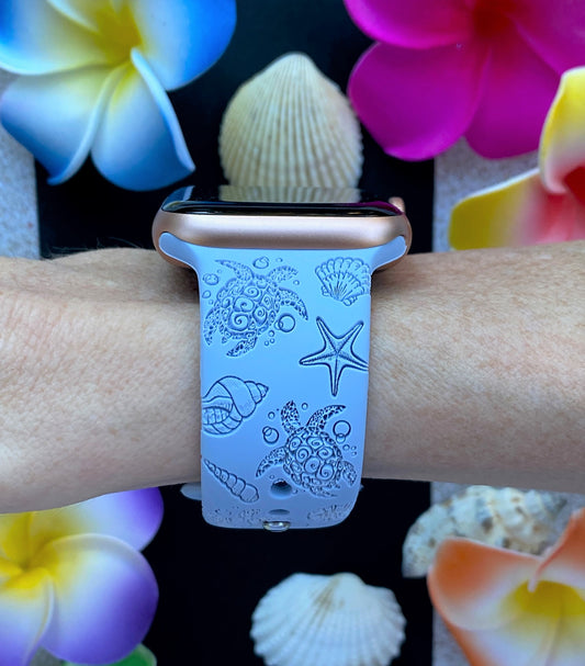 Turtles and Shells Watch Band For Apple Watch