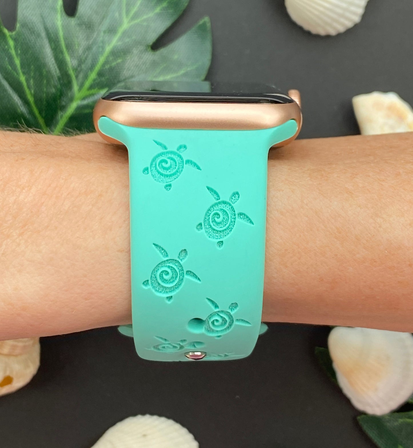 Tropical Turtles Watch Band For Apple Watch