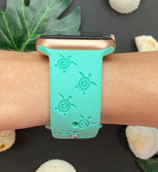 Tropical Turtles Watch Band For Apple Watch