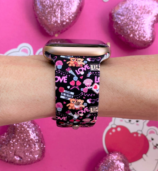 Vday Bears Watch Band For Apple Watch