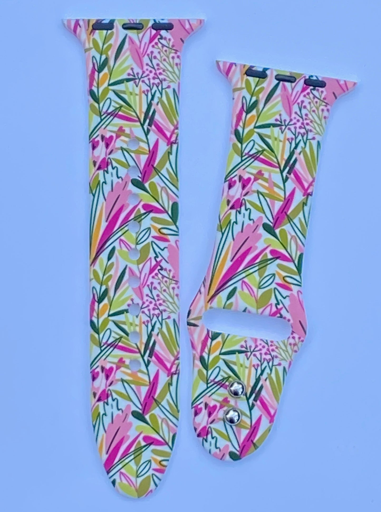 Wild Flower Watch Band For Apple Watch