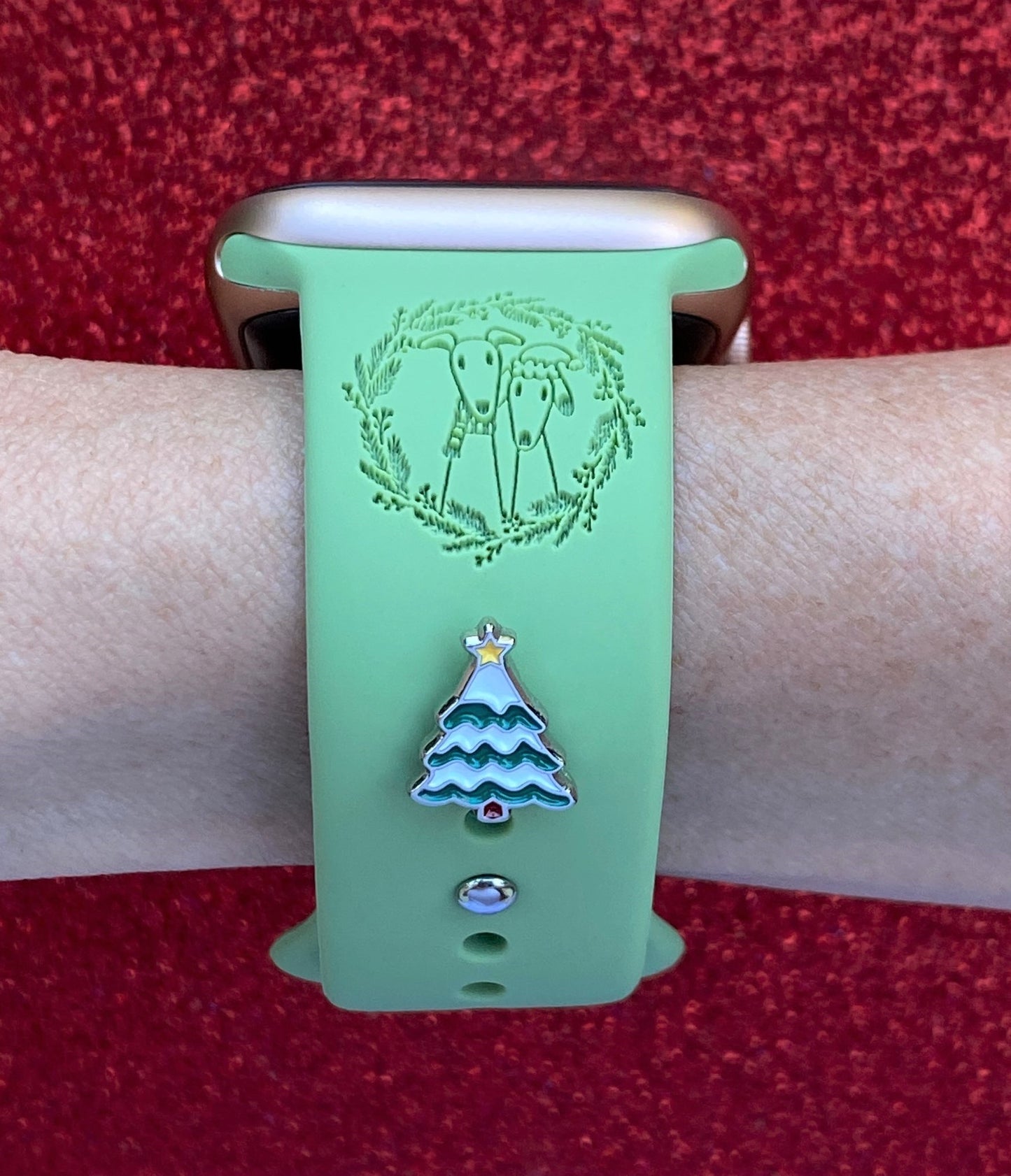 Christmas Tree Watch Charm