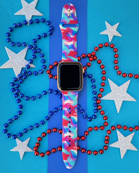 Patriotic Swirl Apple Watch Band