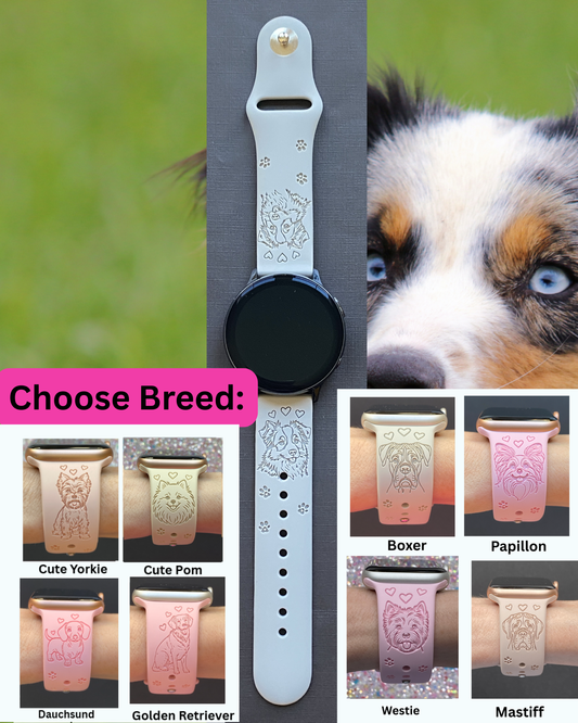 Dog Breed (#4) 20mm Samsung Galaxy Watch Band