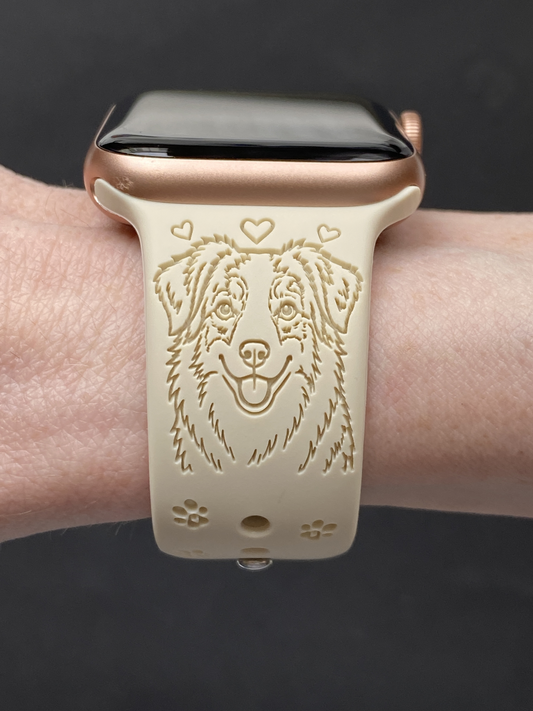 Australian Shepherd Dog Watch Band For Apple Watch