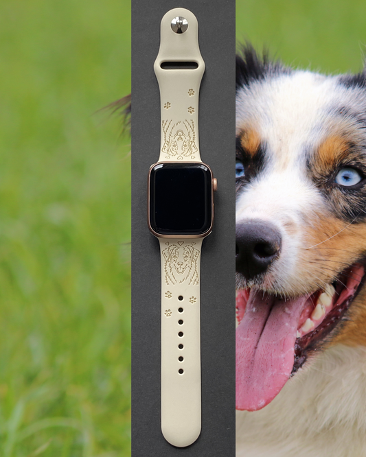 Australian Shepherd Dog Watch Band For Apple Watch