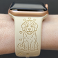 Aussiedoodle Dog Watch Band For Apple Watch