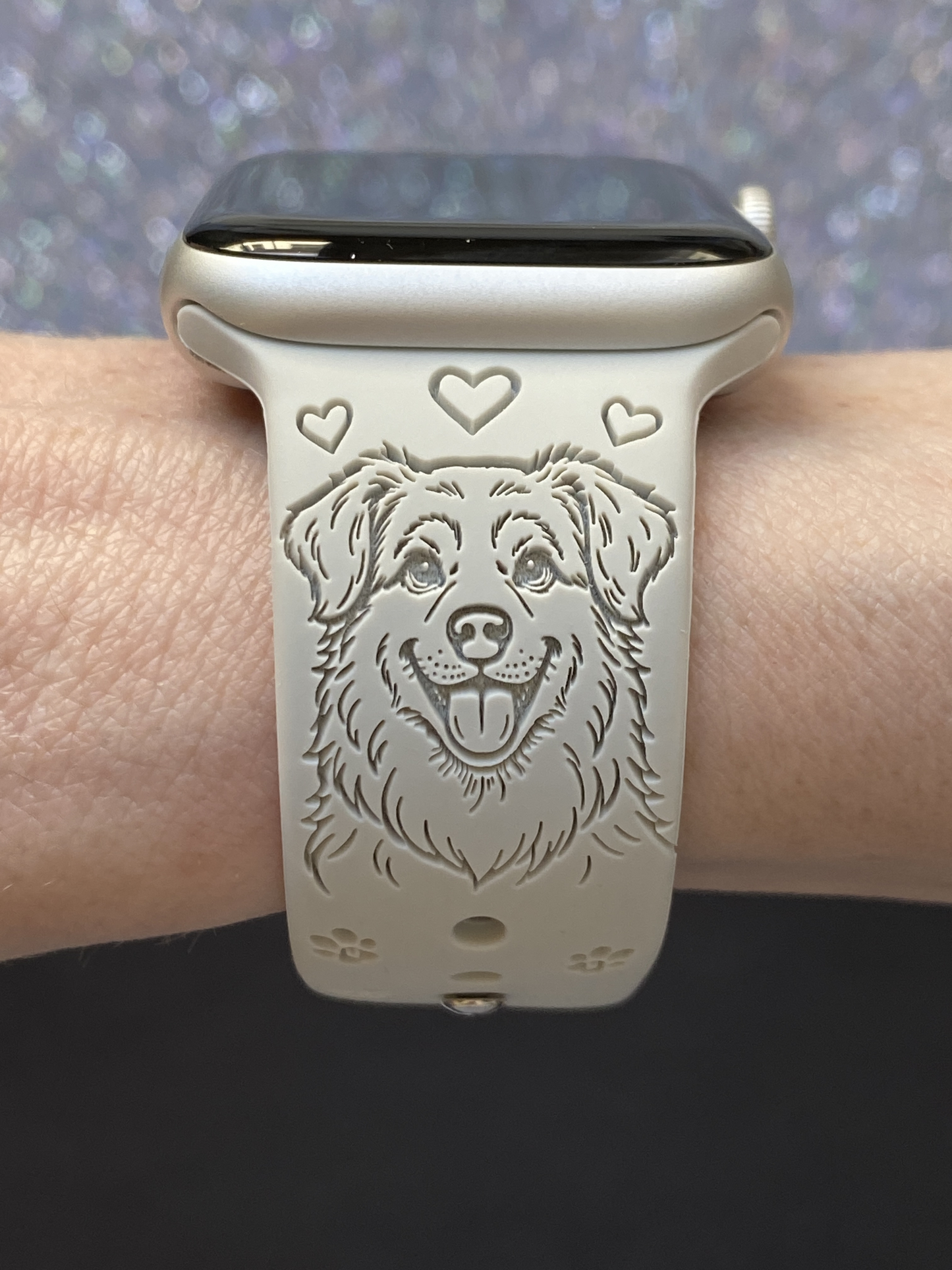 Australian Shepherd Dog Watch Band For Apple Watch