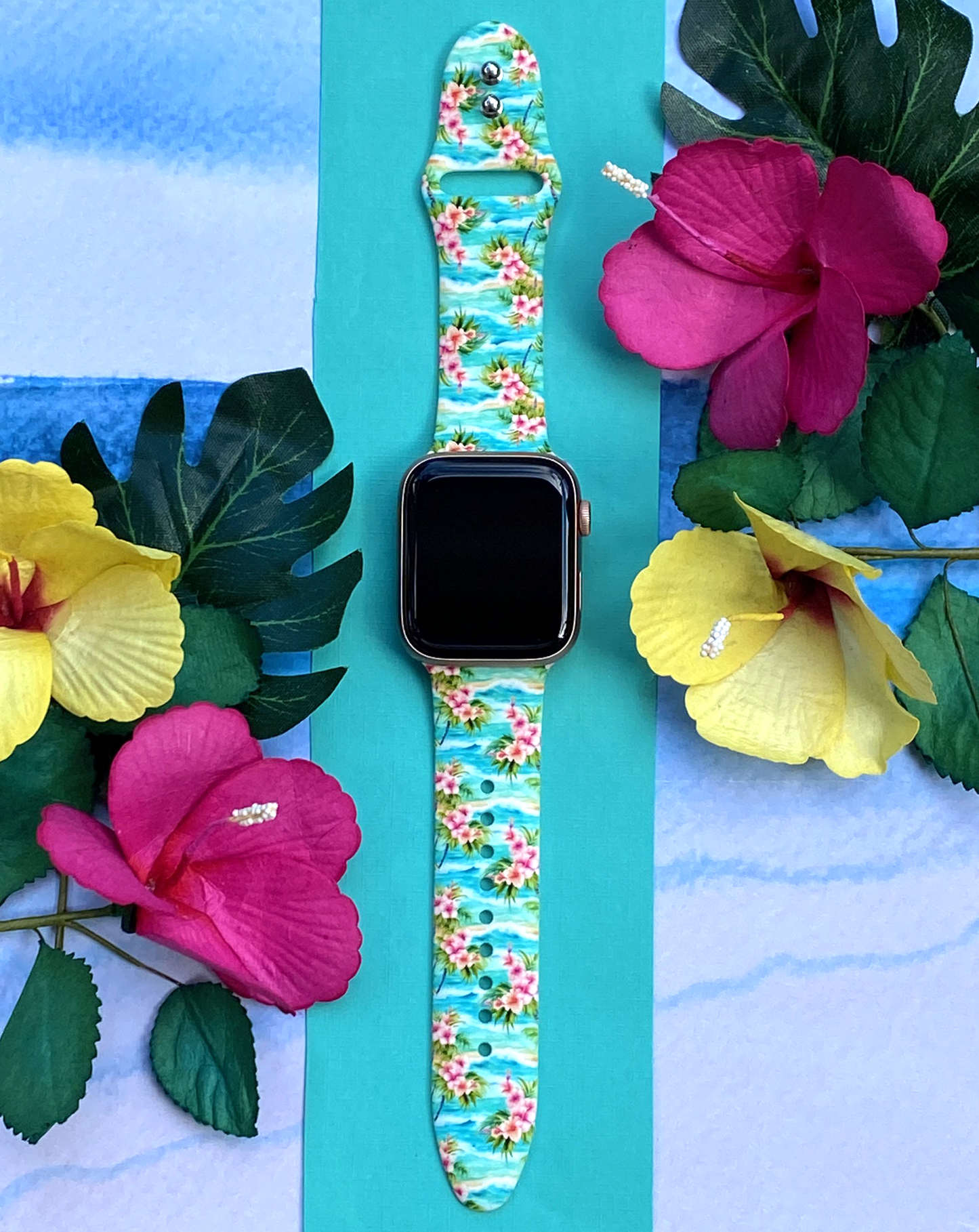 Tropical Ocean Apple Watch Band