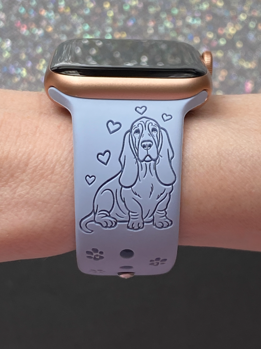 My Basset Hound Dog Watch Band For Apple Watch