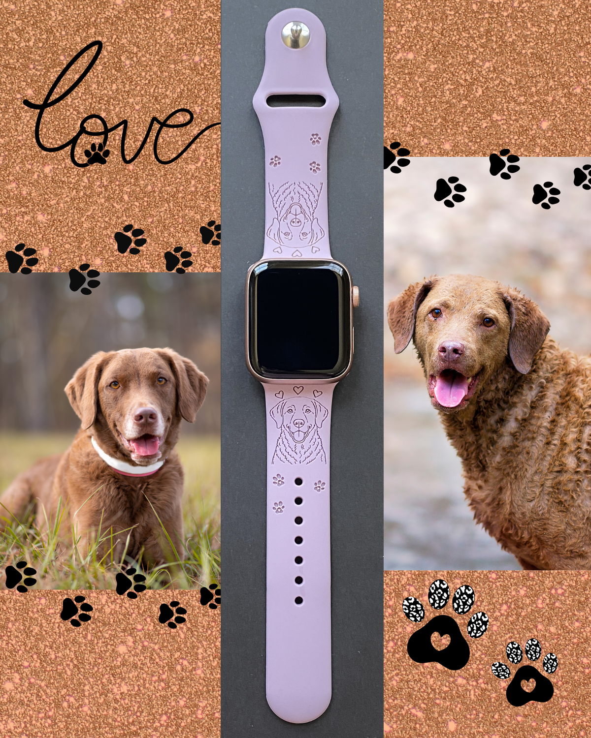 Chesapeake Bay Retriever Dog Watch Band For Apple Watch