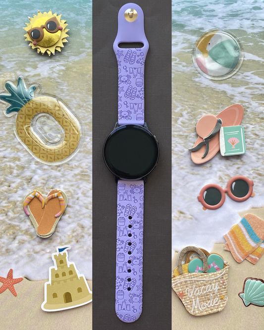 Beach Fun 20mm Samsung Galaxy Watch Band