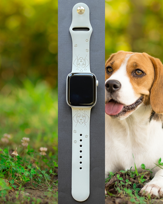 Beagle Dog Watch Band For Apple Watch