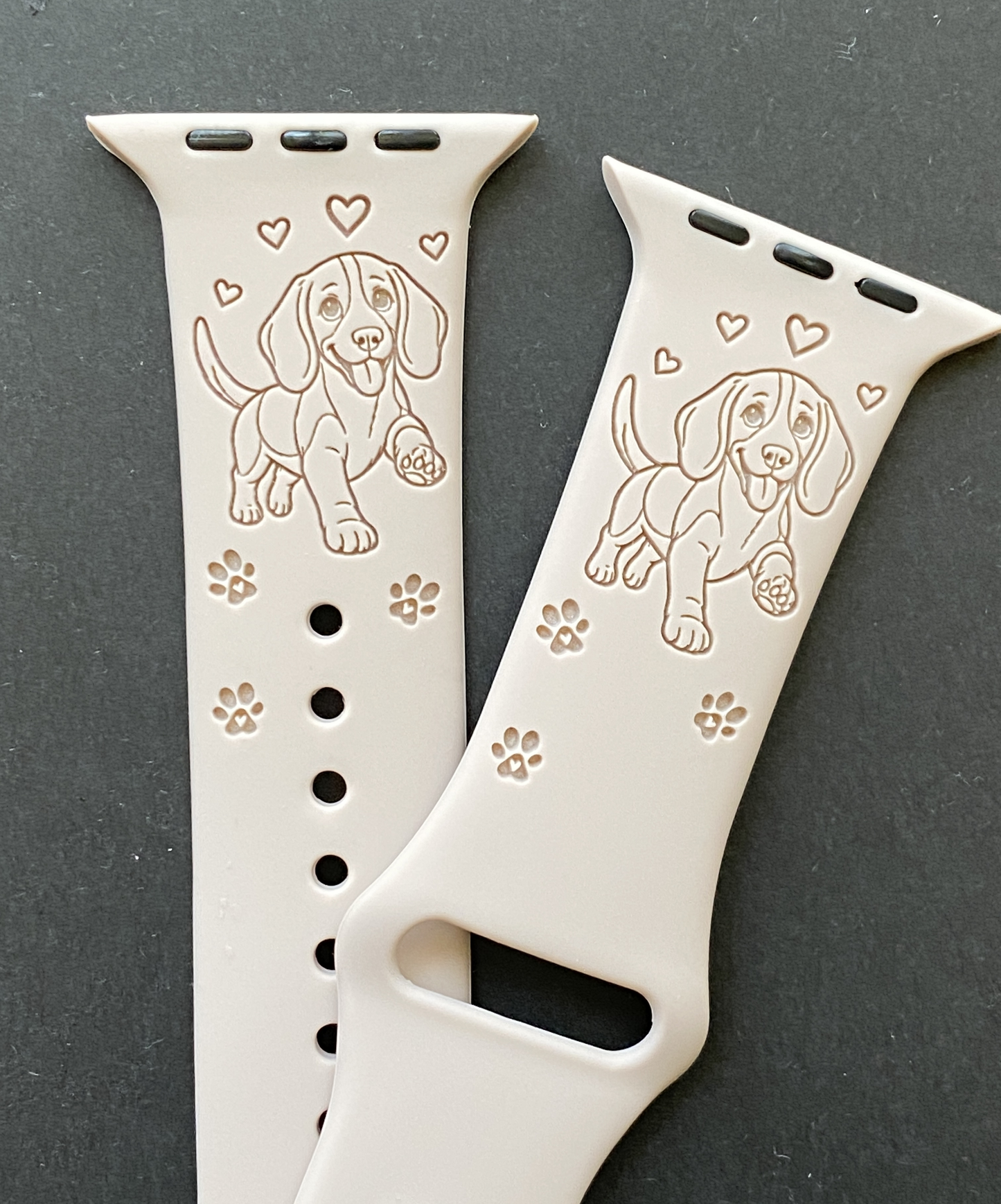 Happy Beagle Dog Watch Band For Apple Watch