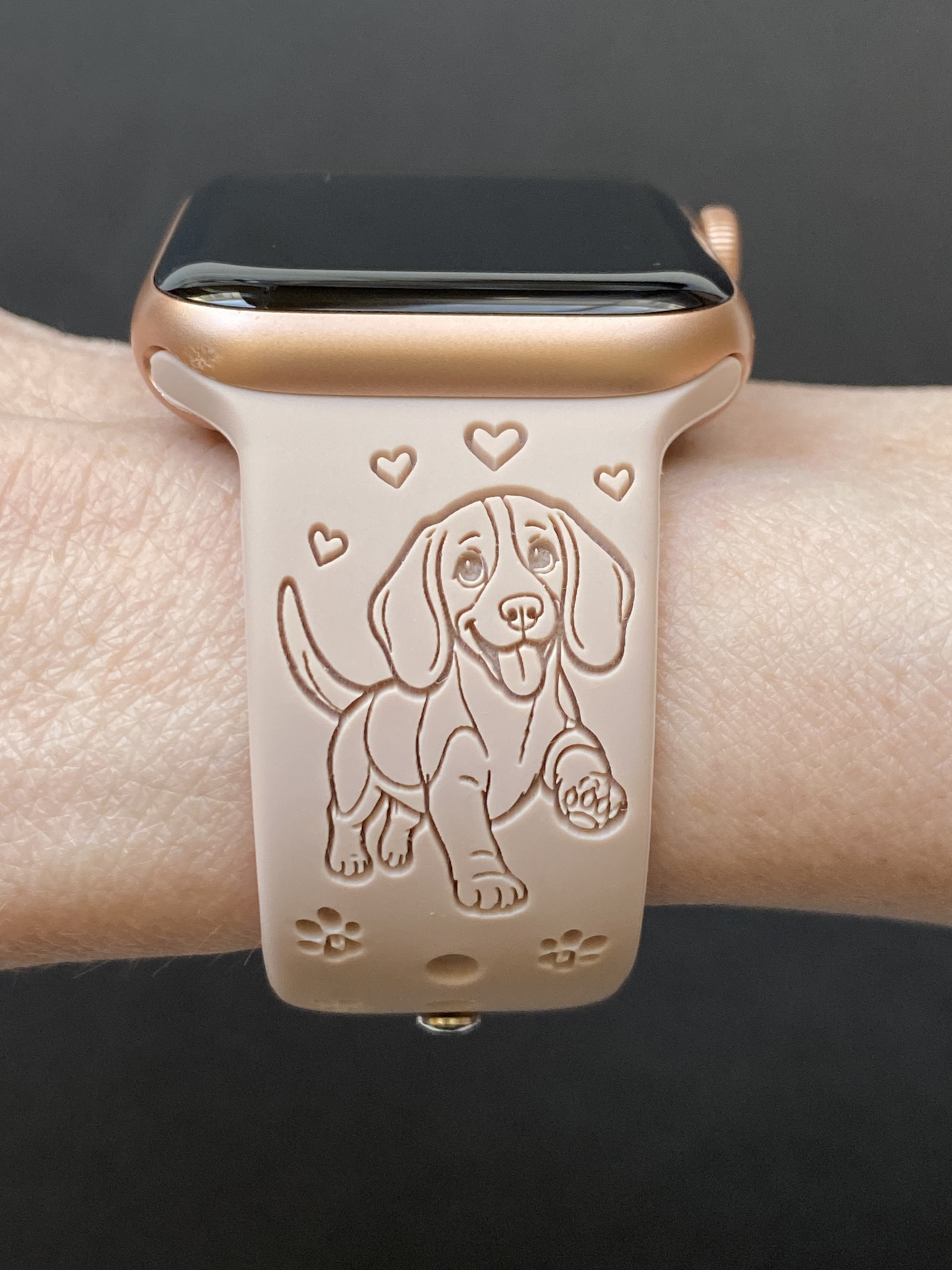 Happy Beagle Dog Watch Band For Apple Watch
