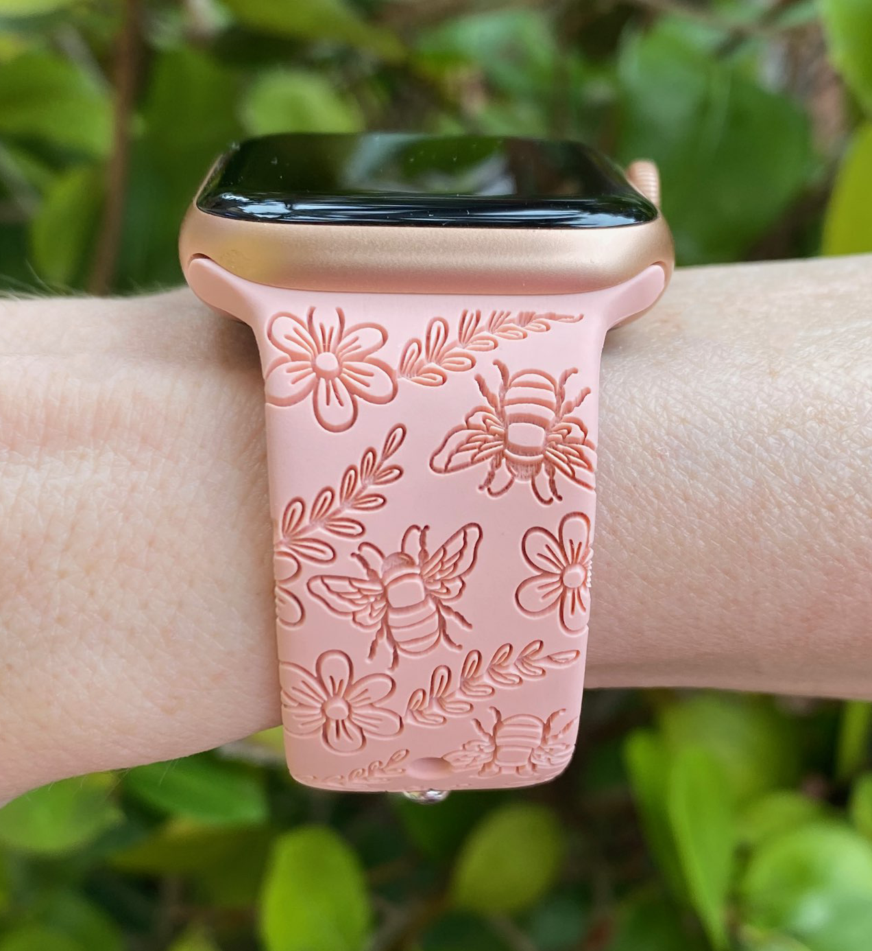 Bee Floral Apple Watch Band