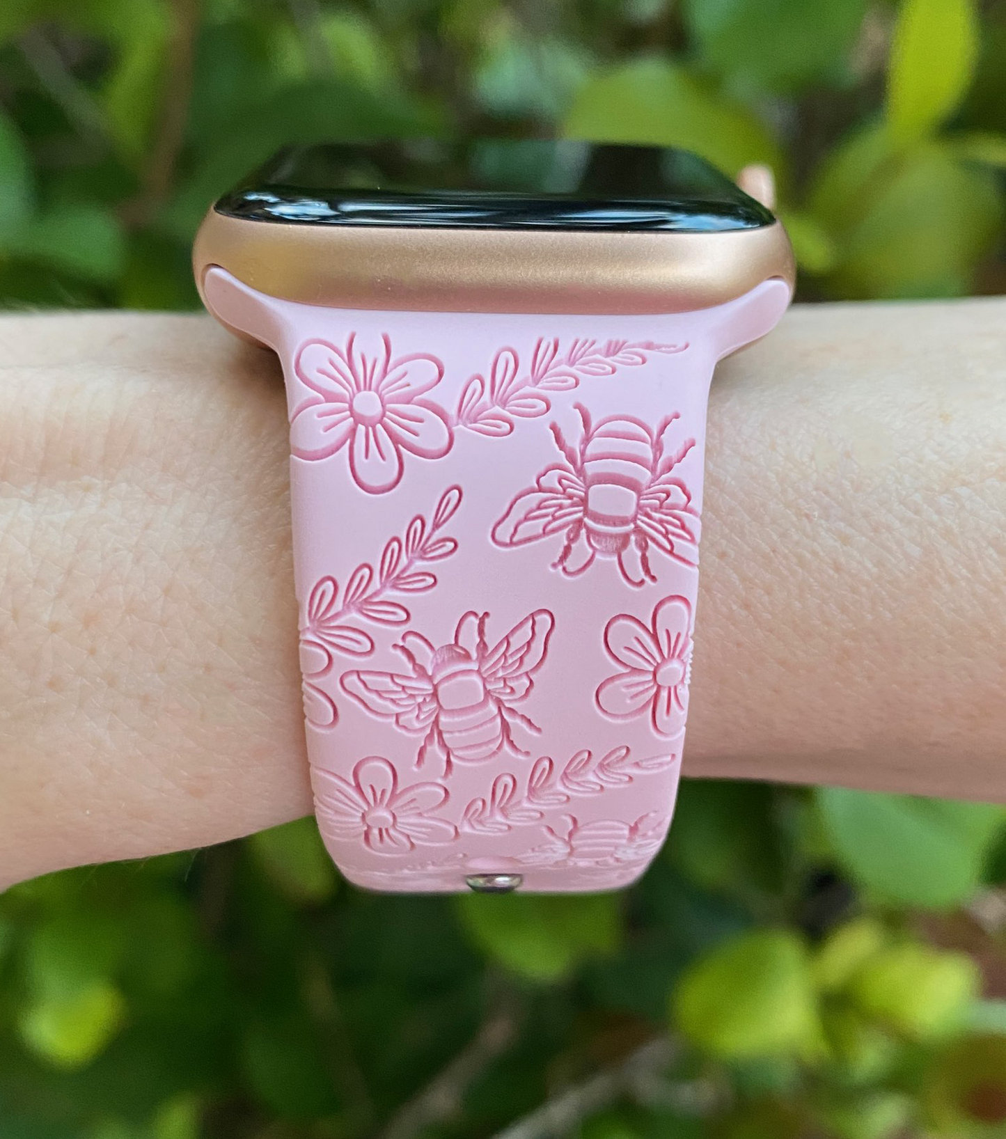 Bee Floral Apple Watch Band