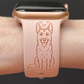 Belgian Malinois Shepherd Watch Band For Apple Watch