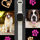 Saint Bernard Dog Watch Band For Apple Watch