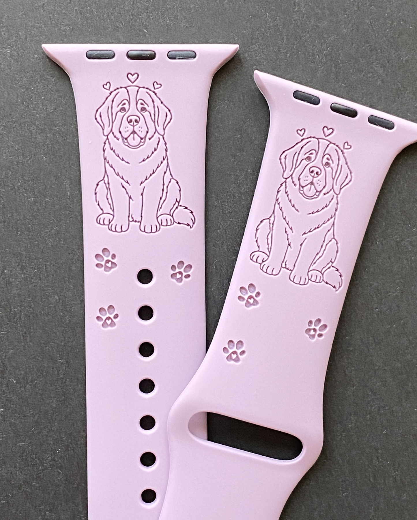 Saint Bernard Dog Watch Band For Apple Watch