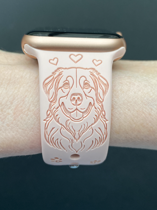 Bernese Mountain Dog Watch Band For Apple Watch