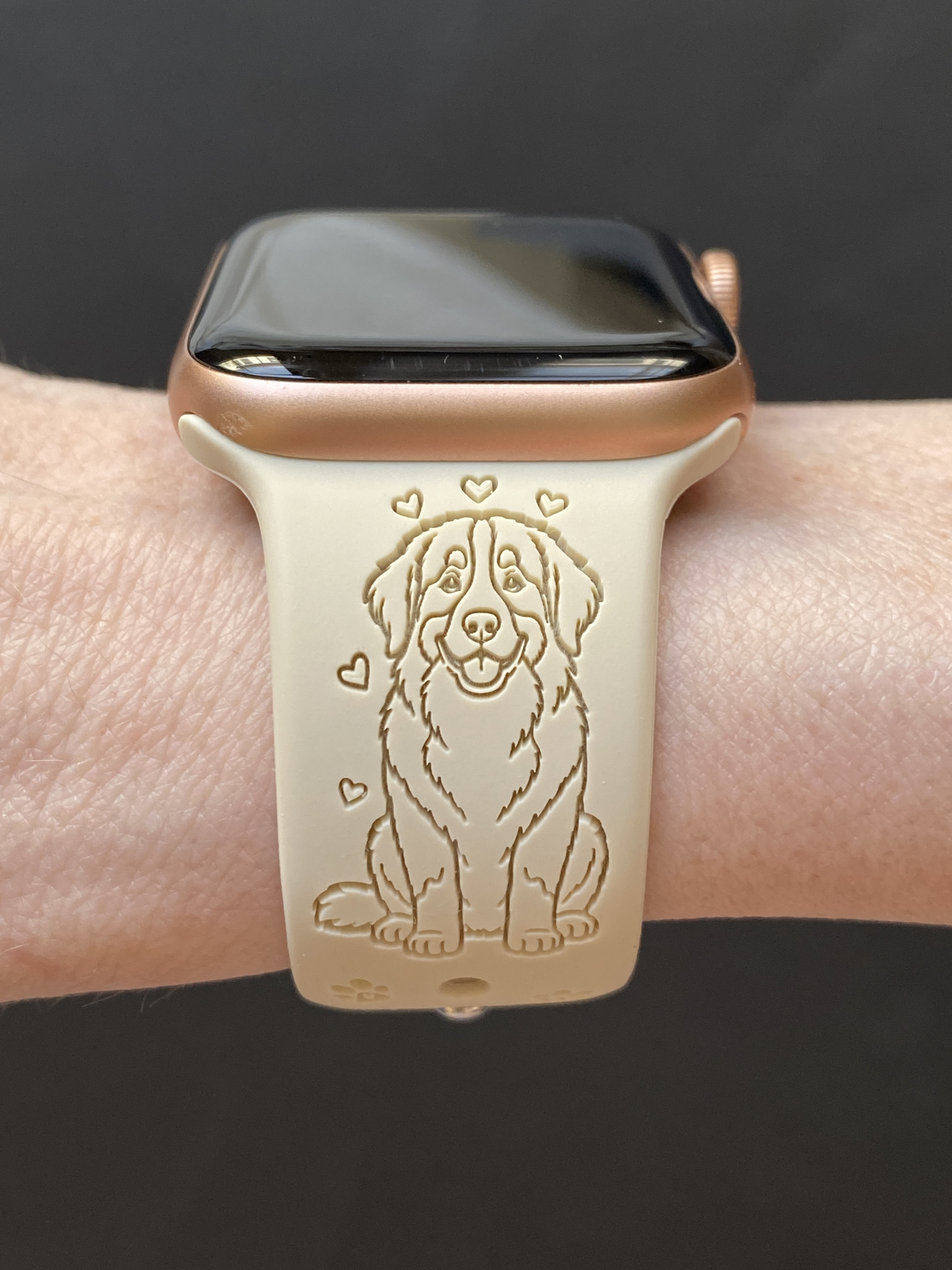 My Pet Bernese Mountain Dog Watch Band For Apple Watch