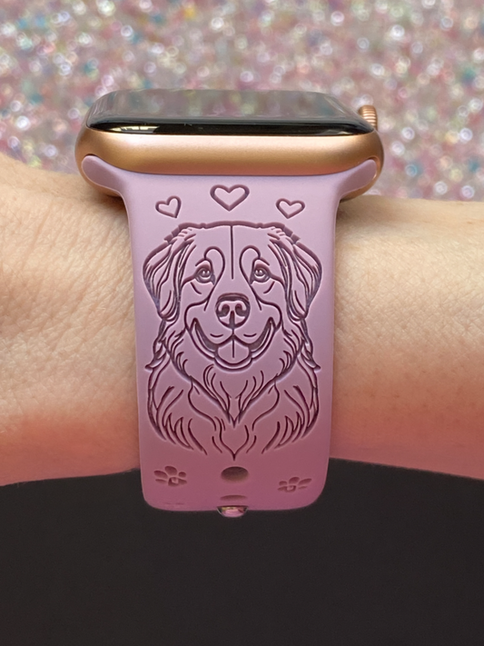 Bernese Mountain Dog Watch Band For Apple Watch