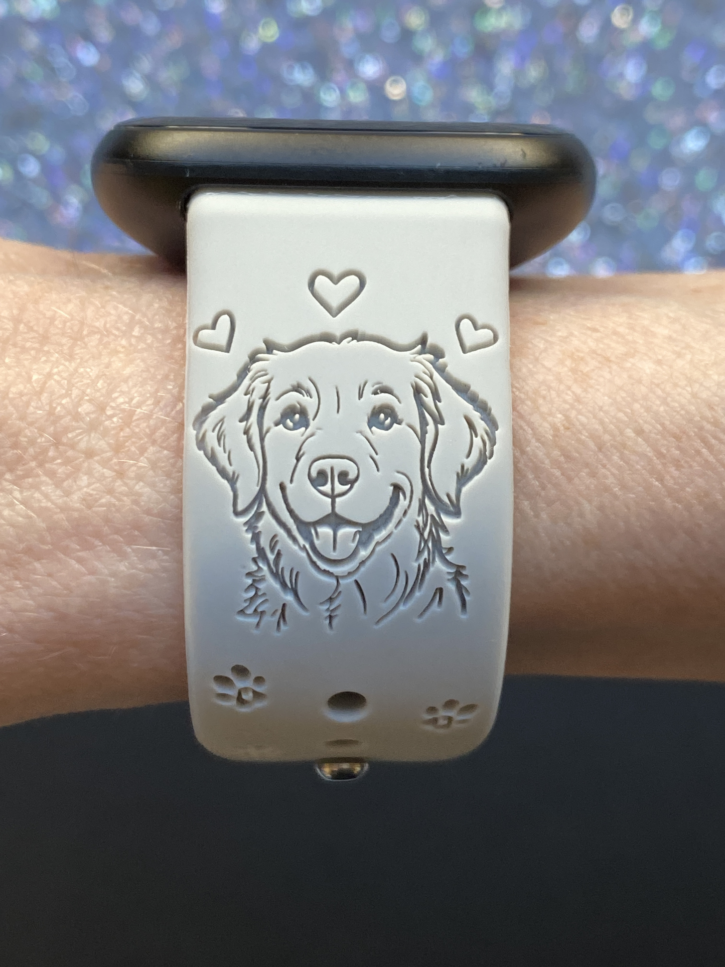 My Best Friend Golden Retriever Fitbit Versa 3/Versa 4/Sense/Sense 2 Watch Band