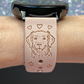 My Best Friend Golden Retriever Dog 20mm Samsung Galaxy Watch Band