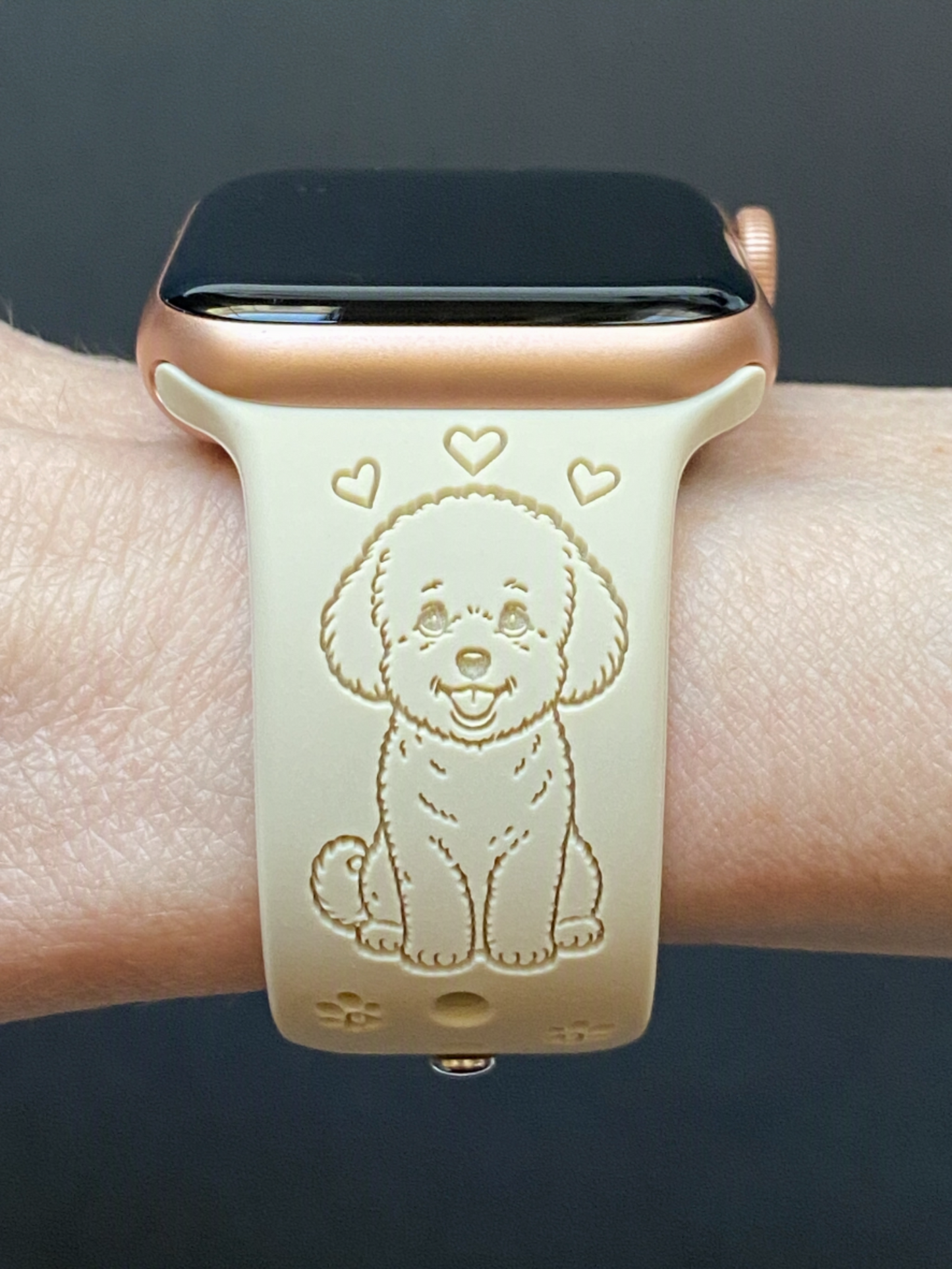 My Pet Bichon Frise Dog Watch Band For Apple Watch