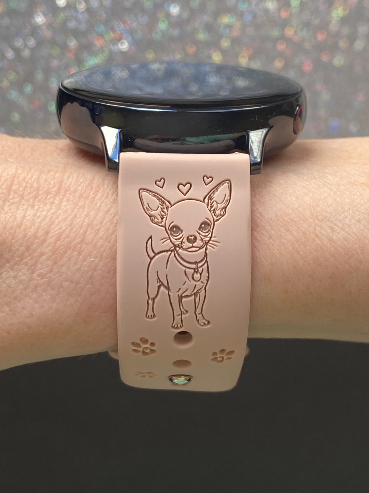 My Best Friend Chihuahua 20mm Samsung Galaxy Watch Band