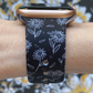 Black Daisies Watch Band For Apple Watch