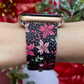 Poinsettia Apple Watch Band
