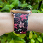 Poinsettia Apple Watch Band