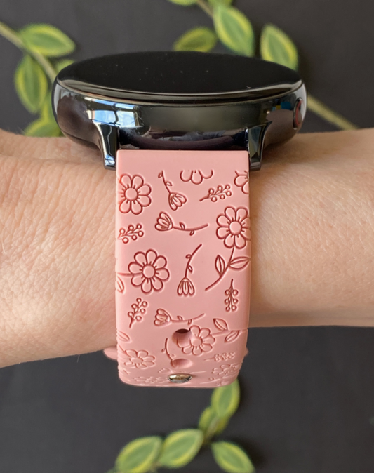 Spring Blooms 20mm Samsung Galaxy Watch Band