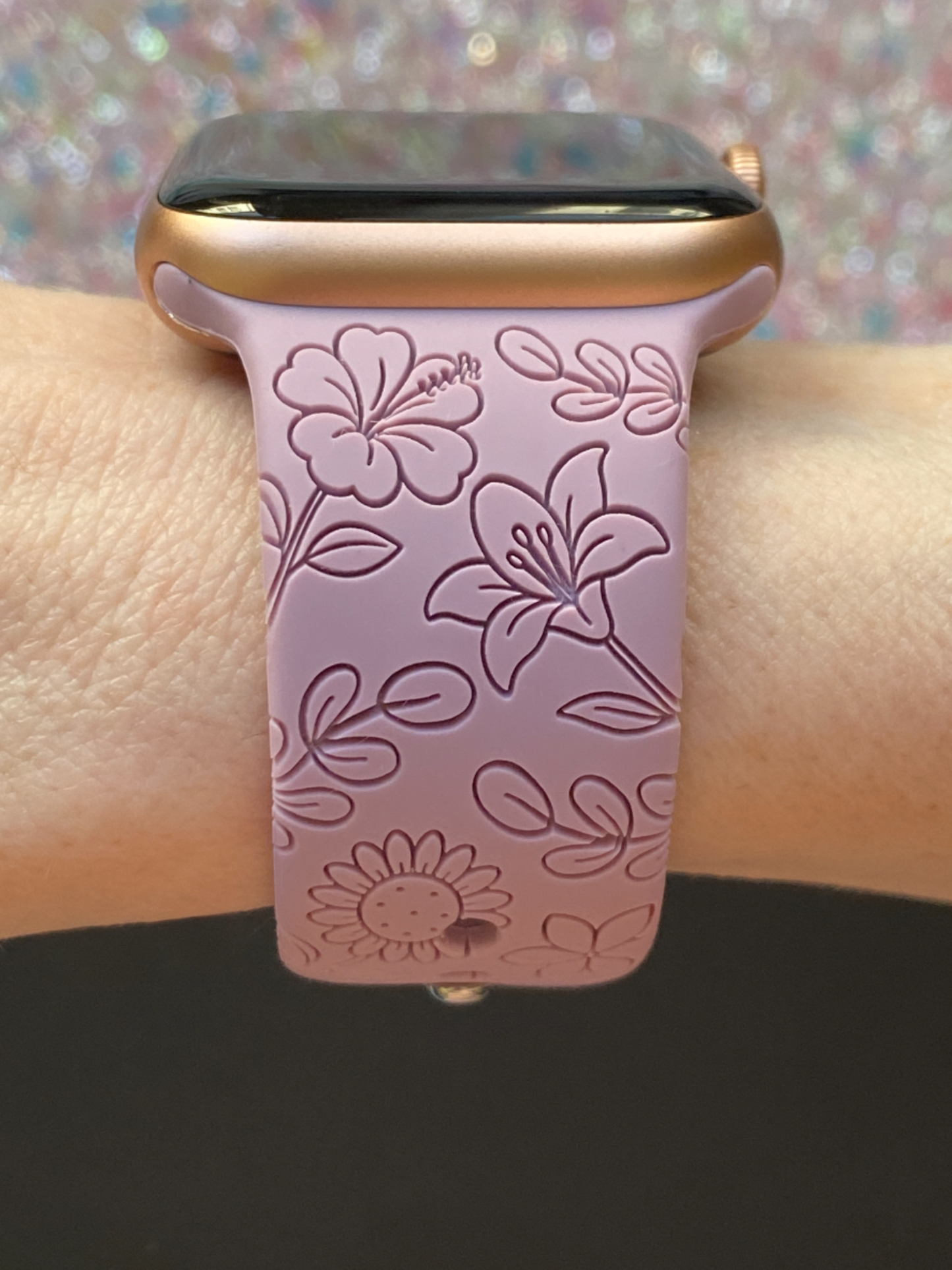 Spring Blossoms Watch Band For Apple Watch