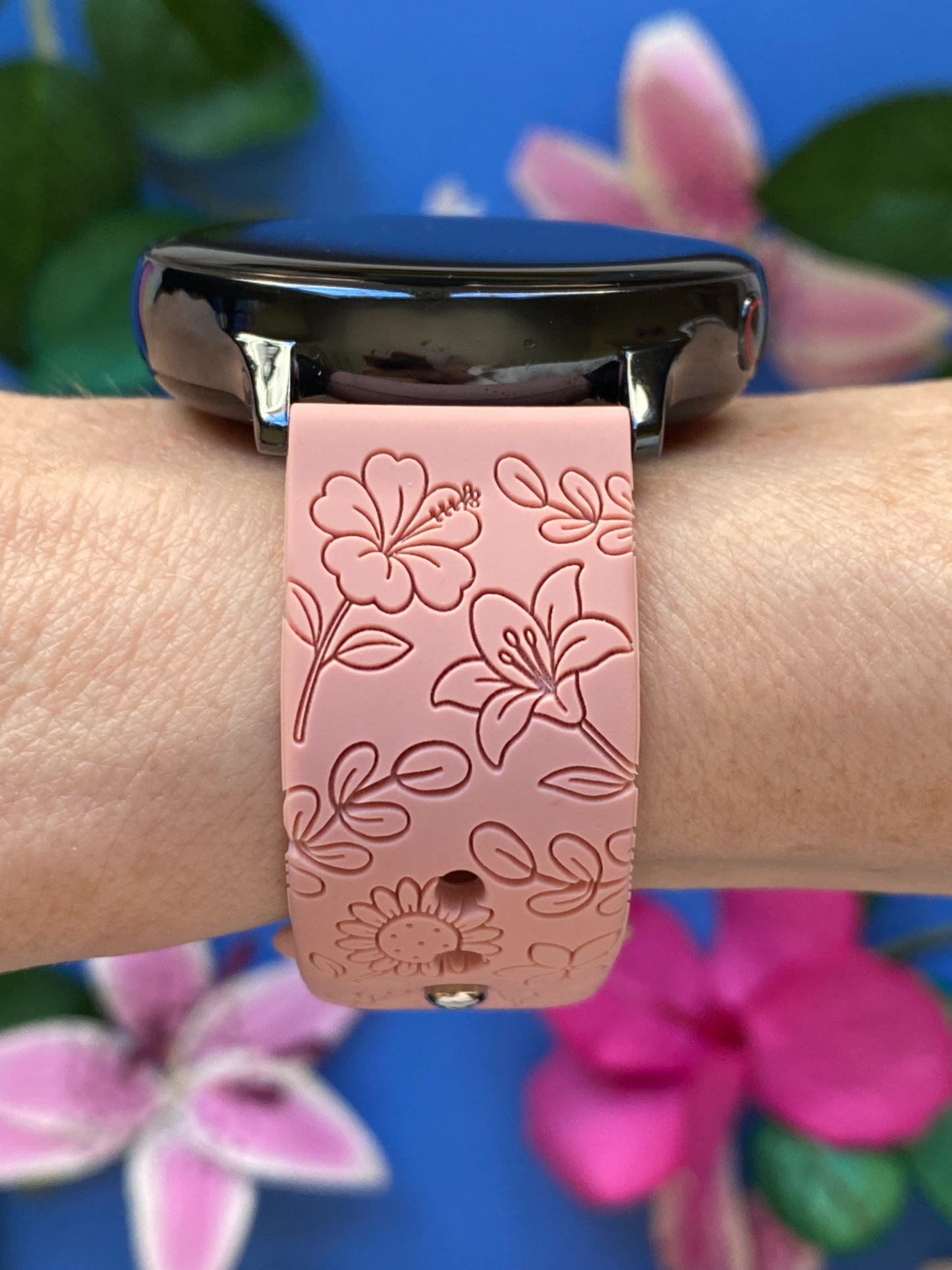 Spring Blossoms 20mm Samsung Galaxy Watch Band