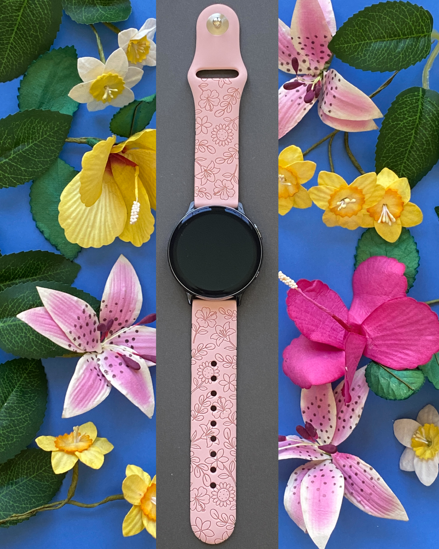Spring Blossoms 20mm Samsung Galaxy Watch Band