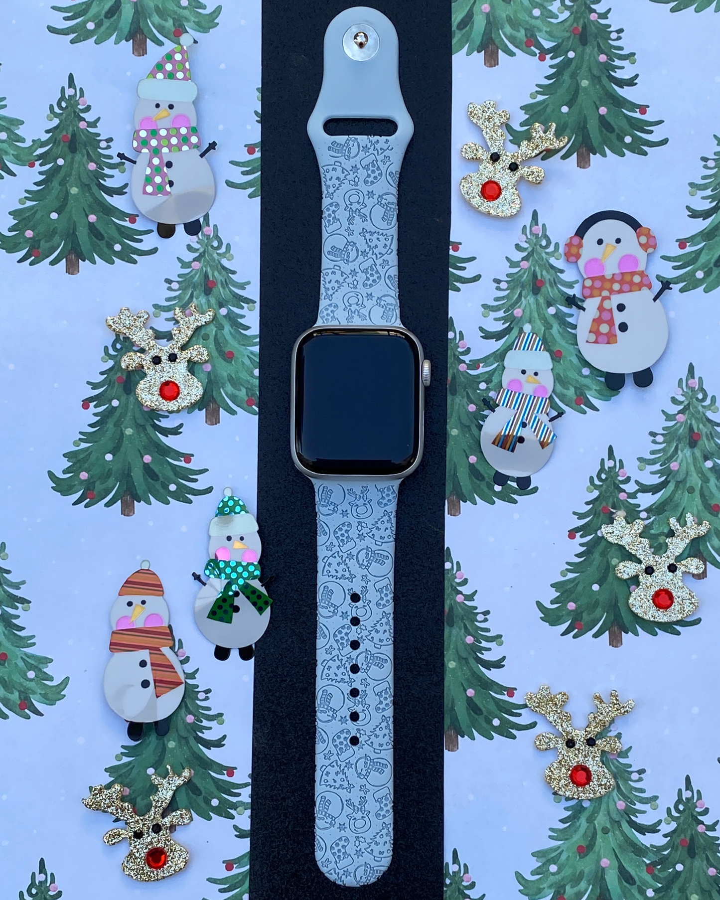 Cheerful Holiday Watch Band For Apple Watch