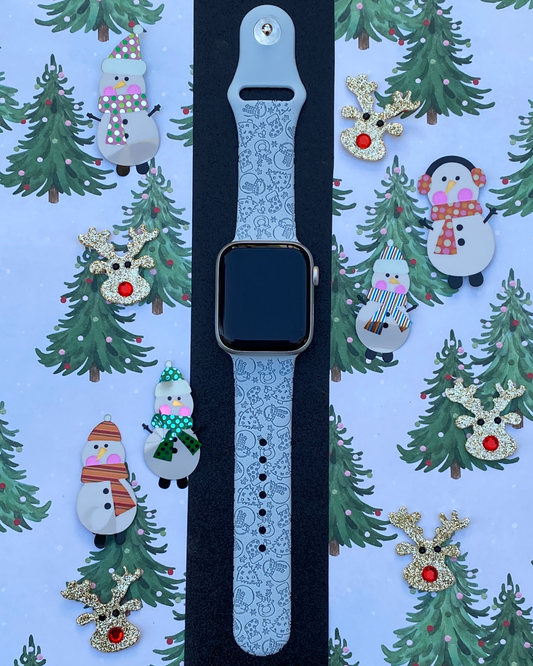 Cheerful Holiday Watch Band For Apple Watch