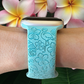 Plumeria Flamingo Watch Band For Apple Watch
