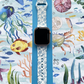 Blue Sea Life Watch Band For Apple Watch