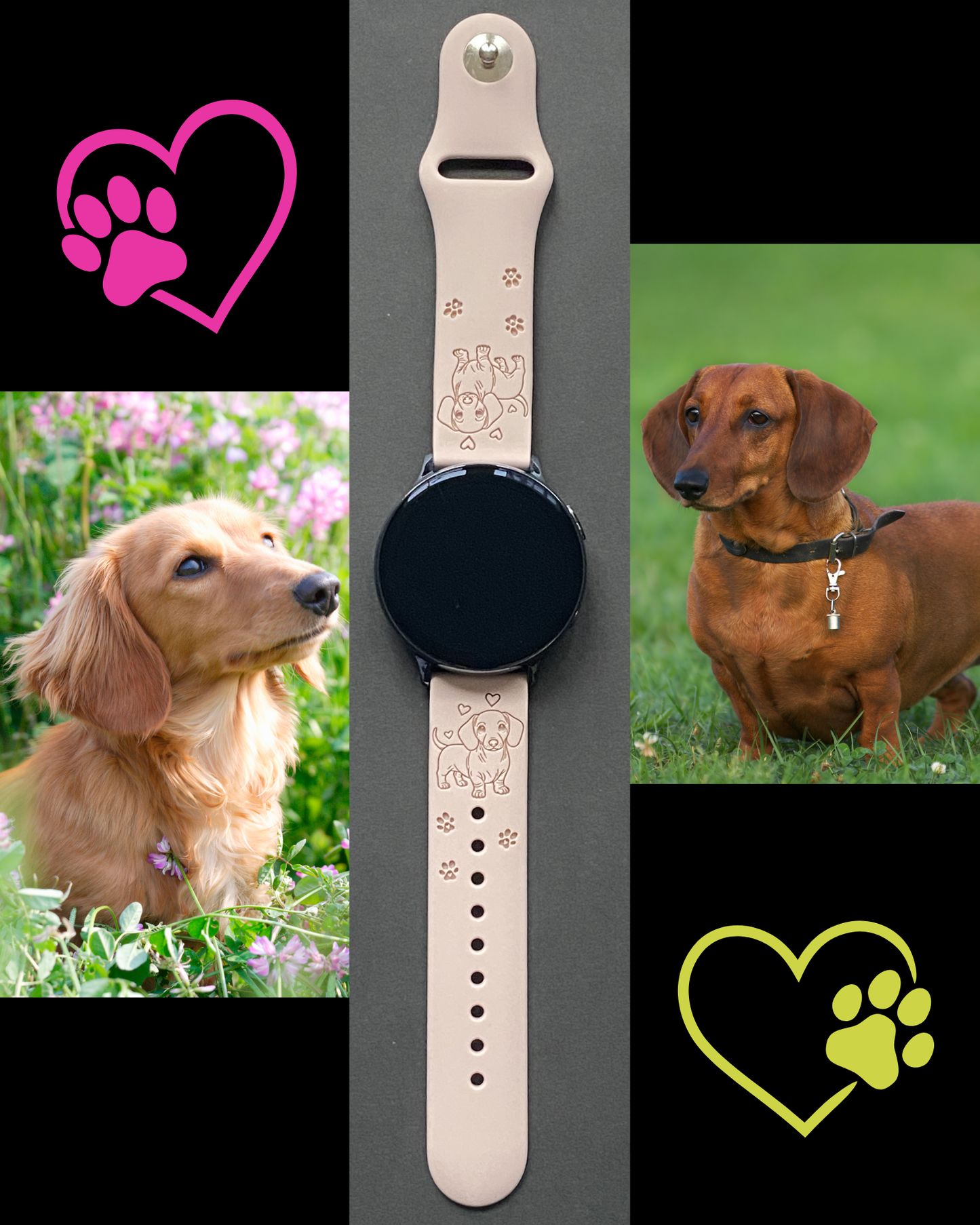 My Dachshund Dog 20mm Samsung Galaxy Watch Band