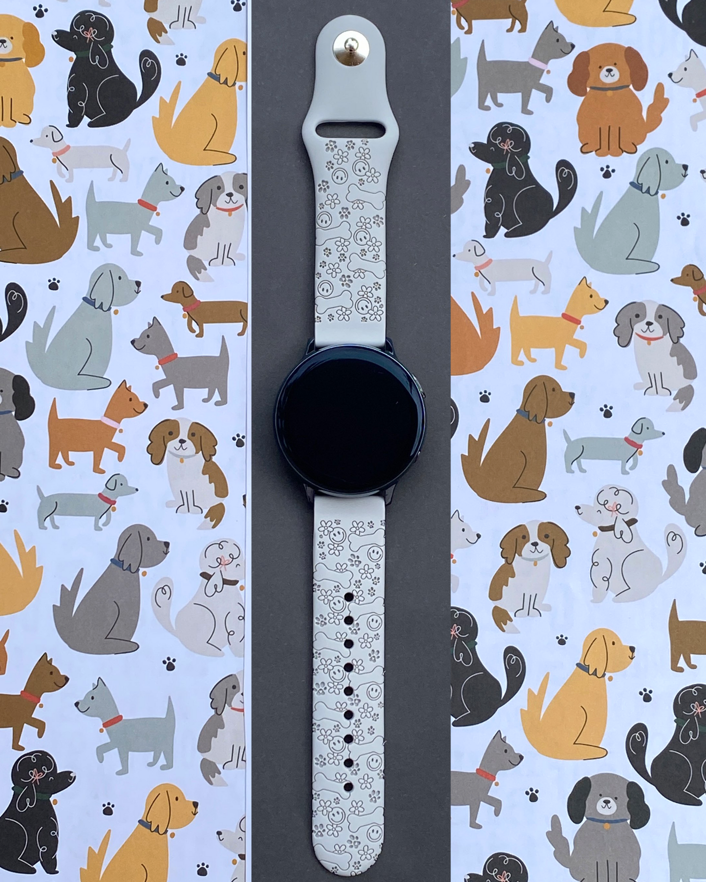 Dog Bone 20mm Samsung Galaxy Watch Band