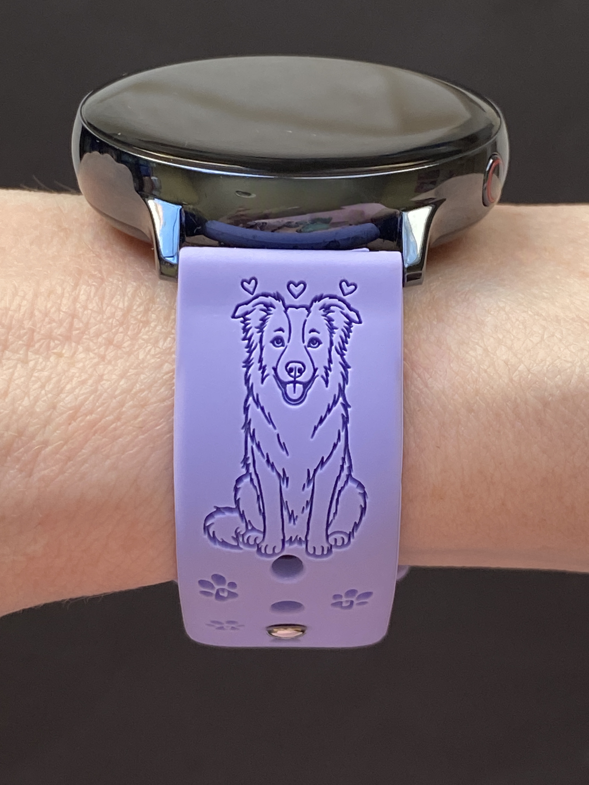Border Collie 20mm Samsung Galaxy Watch Band